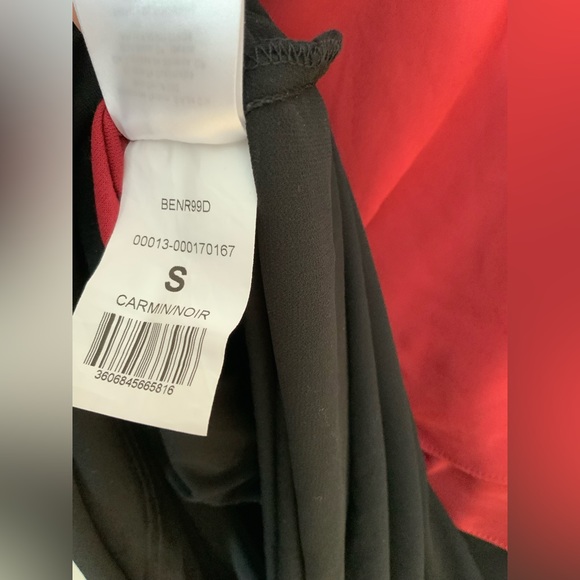 NAFNAF - Red and black layered dress - S - Picture 5 of 6